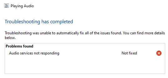 18 způsobů, jak opravit problém s nereagujícími zvukovými službami v systému Windows 11