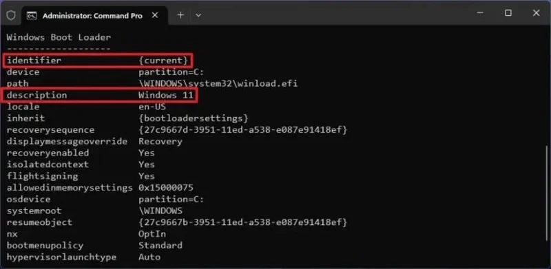 Як змінити назву меню завантаження в Windows 11, 10