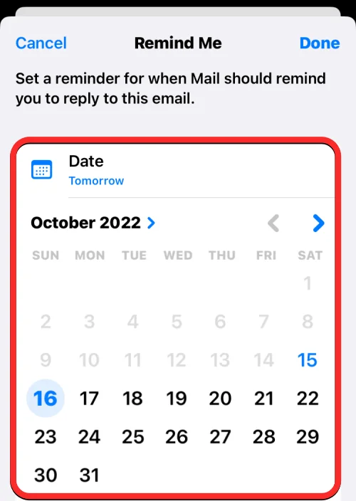 IOS 16: Vad är Remind Me i Apple Mail och hur man använder det