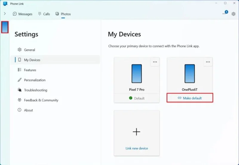 Як додати кілька Android і iPhone до Phone Link у Windows 11