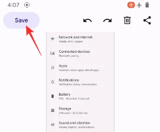 Jak pořídit snímek obrazovky v systému Android 12