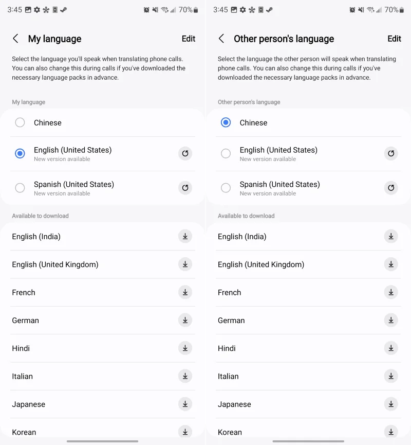 Jak používat Live Translate na Galaxy S24