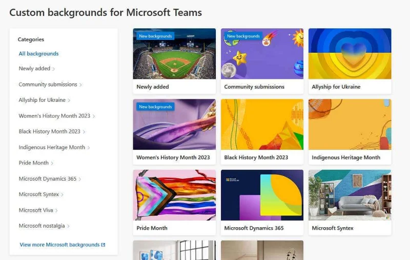 Mistä ladata upeita Microsoft Teams -taustakuvia ilmaiseksi
