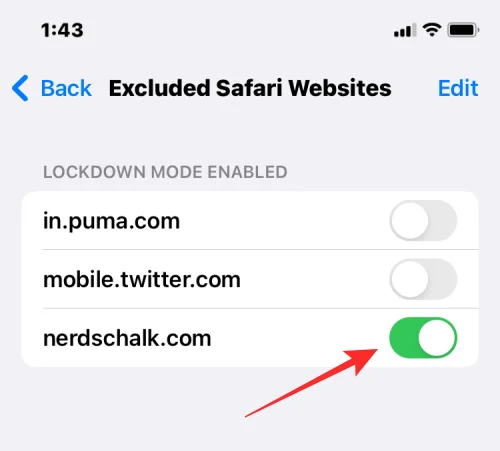 Як увімкнути режим блокування на iOS 16
