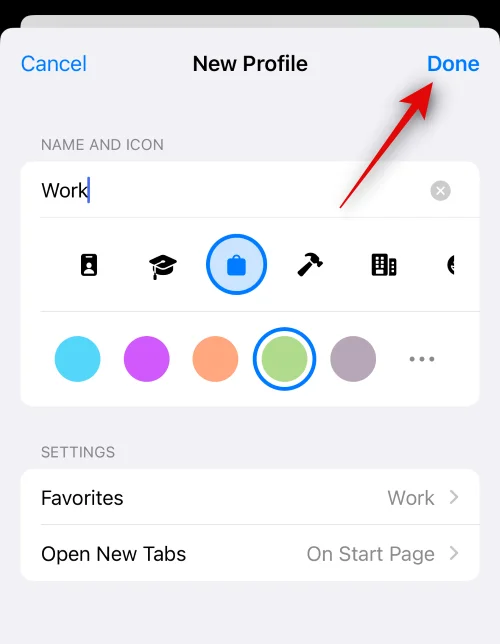 Safari-profilok létrehozása és használata iOS 17 rendszeren