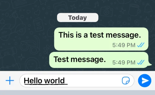 Hur man understryker text på iPhone