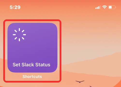 A laza állapot beállítása az Apple parancsikonokkal