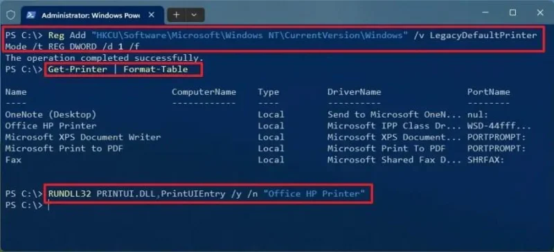 Як встановити принтер за замовчуванням у Windows 11