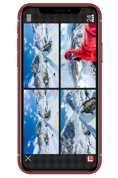 Vad gör den andra kameran på iPhone 11?