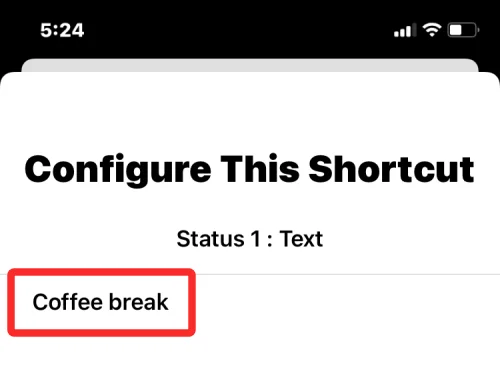 A laza állapot beállítása az Apple parancsikonokkal