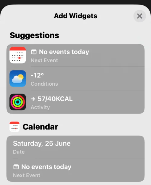 Var kan du lägga till widgets på iOS 16 låsskärm?