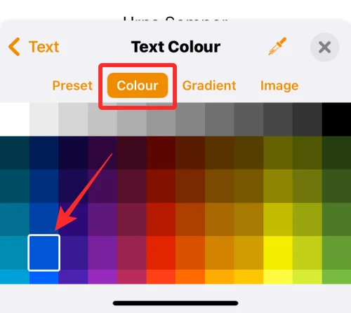 Hur man ändrar teckensnittsfärg på iPhone