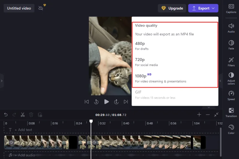 Jak zmrazit snímek v Clipchamp: Průvodce krok za krokem