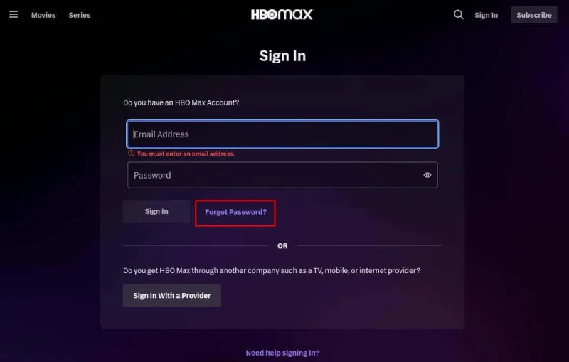 Забравена парола за HBO Max? Ето как да я нулирате и възстановите