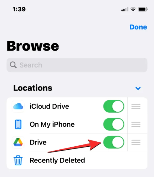 Fájlok elérése iPhone-on