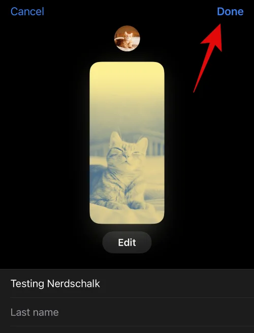 Hogyan készítsünk névjegyposztert valakinek az iPhone készüléken iOS 17 rendszerrel