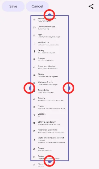 Jak pořídit snímek obrazovky v systému Android 12