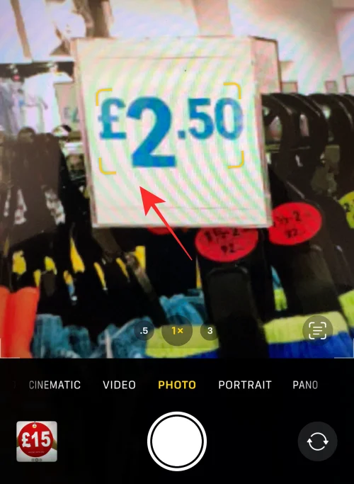 Як конвертувати валюту за допомогою камери на iPhone на iOS 16