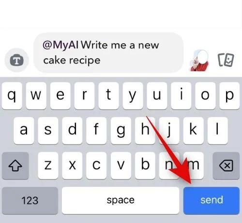2 måter å tekste 'Min AI' på Snapchat