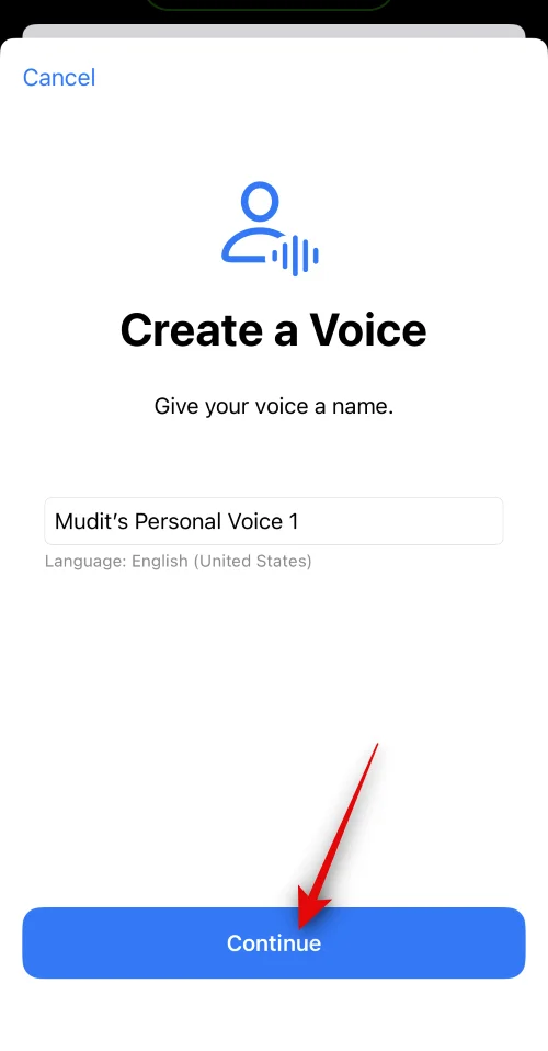 A személyes hang beállítása és használata az iPhone készüléken iOS 17 rendszerrel