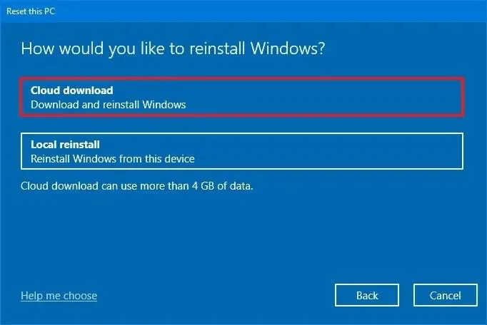 Як скинути Windows 10, видаливши все