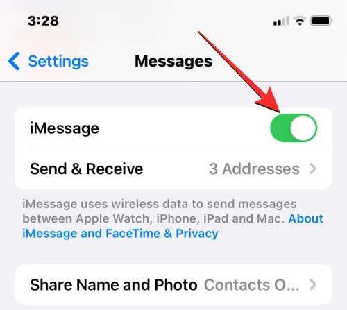 Sikertelen aktiválási iMessage probléma: Javítás
