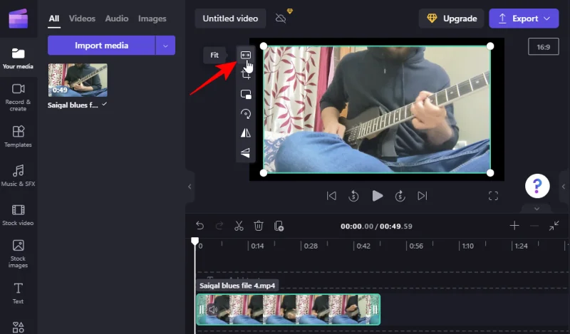 Изрязване на видеоклип в Clipchamp: Ръководство стъпка по стъпка