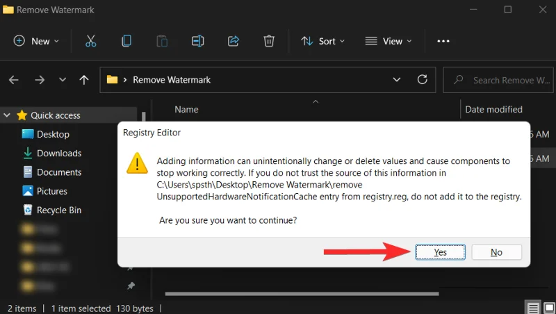 Windows 11: Hogyan lehet eltávolítani a „Nem teljesülnek a rendszerkövetelmények” vízjelet