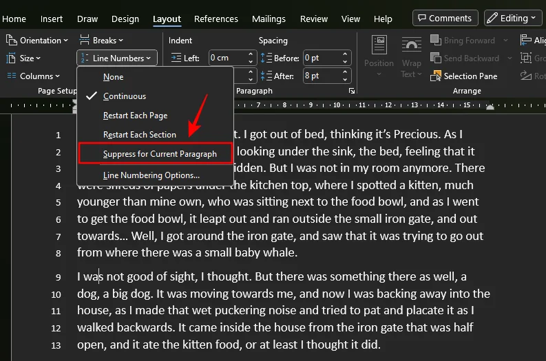Как да номерирате редове, абзаци и изречения в MS Word [2023]