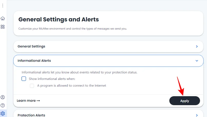 Jak zastavit vyskakovací okna McAfee v systému Windows 11