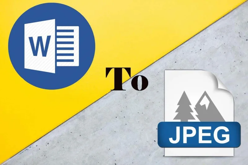 Как да запазите Word документ като JPEG