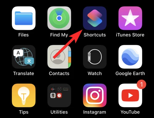 Hva betyr 'varsle når kjøring betyr i snarveier-appen på iPhone?