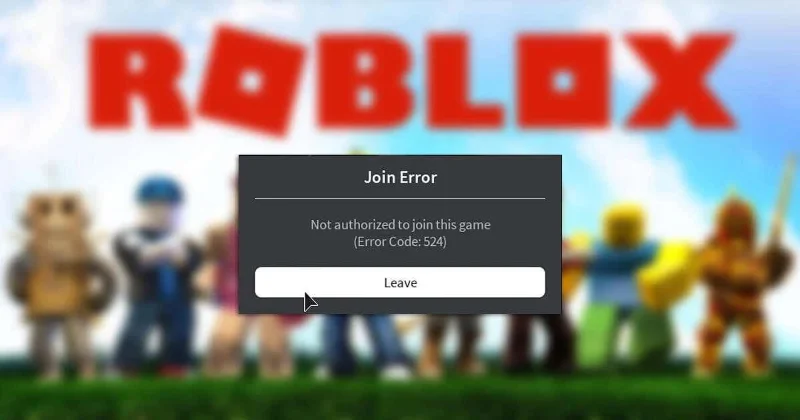 Как да поправите код за грешка 524 в Roblox
