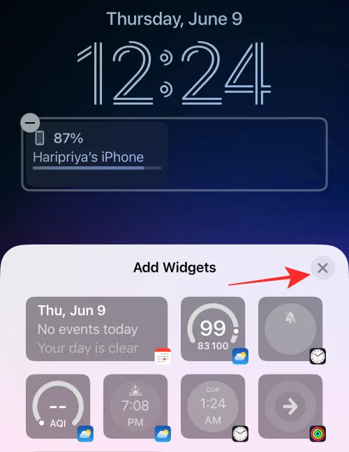 Як видалити віджети з екрана блокування на iPhone на iOS 16