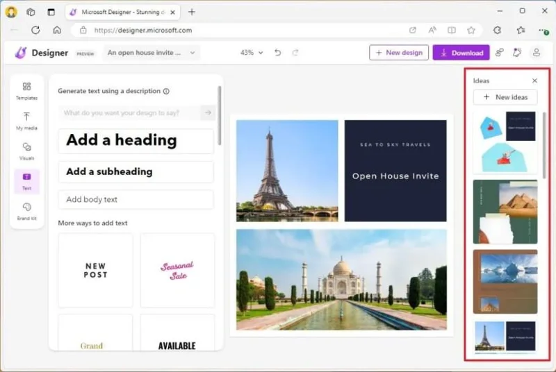 Як використовувати Microsoft Designer для створення графіки