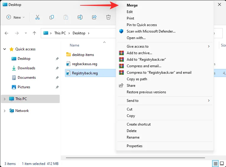 Windows 11-registret: 5 sätt att skapa säkerhetskopia och 2 sätt att återställa registret på Windows 11