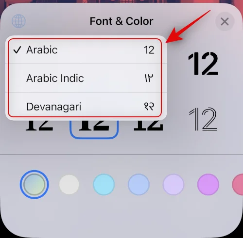 Slik endrer du klokkeskrift på iPhone på iOS 16