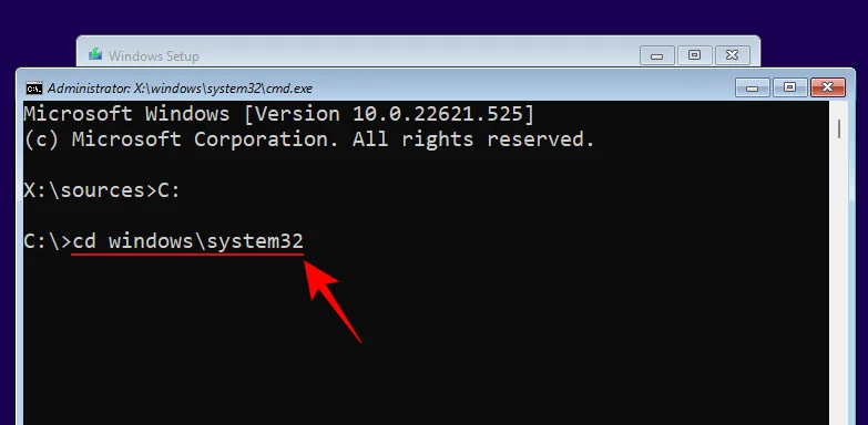 Jak obnovit heslo správce systému Windows 11 pomocí příkazového řádku (CMD)