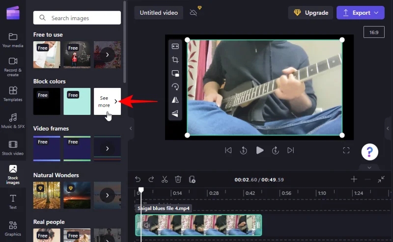 Изрязване на видеоклип в Clipchamp: Ръководство стъпка по стъпка