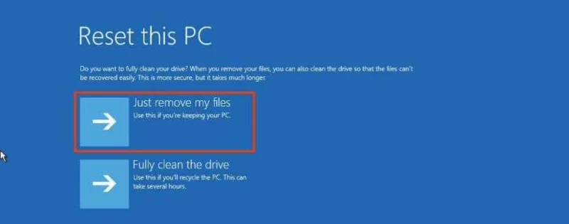 Як скинути Windows 10, видаливши все