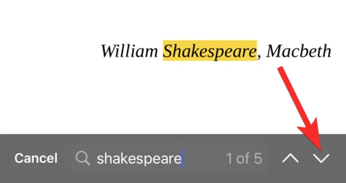 Hur man söker i ett dokument på iPhone: 7 sätt som förklaras