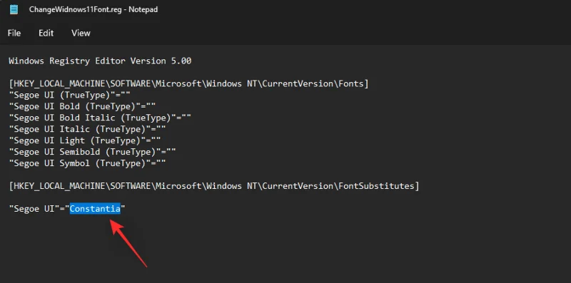 Fontin vaihtaminen Windows 11:ssä