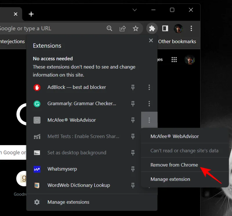 Jak zastavit vyskakovací okna McAfee v systému Windows 11