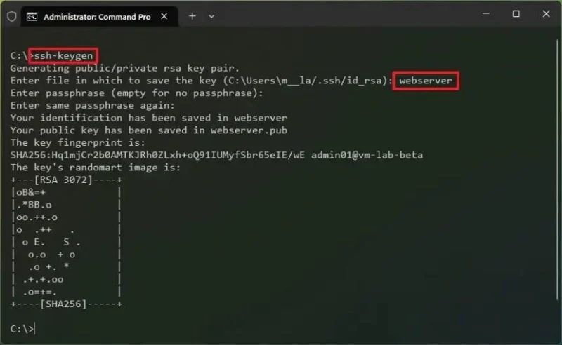 Як створити ключі SSH у Windows 11