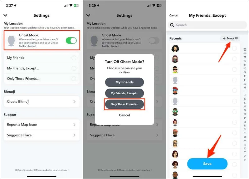 Hvordan se hvor mange venner du har på Snapchat