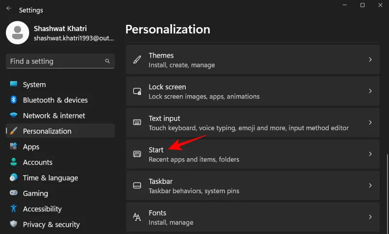Як змінити макет меню «Пуск» у Windows 11