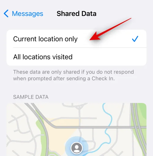 A Bejelentkezés az Messages alkalmazásban iOS 17 rendszeren