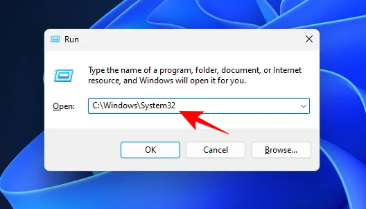 3 начина за отваряне на папката System 32 в Windows 11 или 10