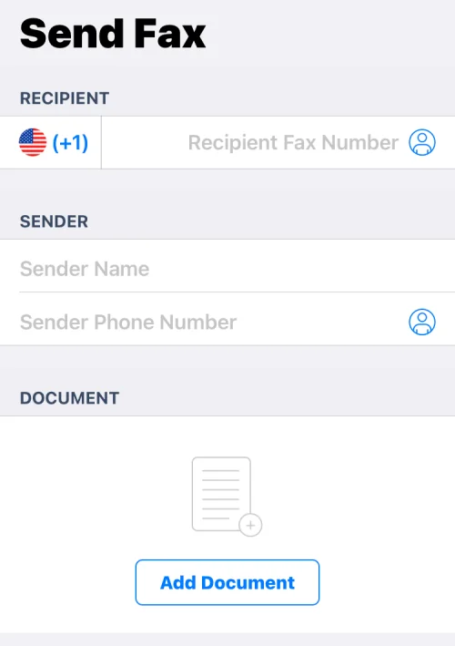 Faxolás iPhone-ról