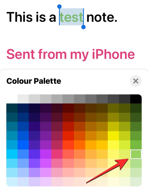 Hur man ändrar teckensnittsfärg på iPhone